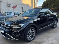 Usata VW T-Roc Cabriolet Style 150 CV (110 kW) 2023 Nero Cabrio