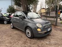 Usata Fiat 500 Lounge 69 CV (50 kW) 2009 Blu Cabrio