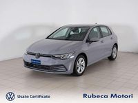 Usata VW Golf VIII Life 110 CV (80 kW) 2023 Grigio Utilitaria