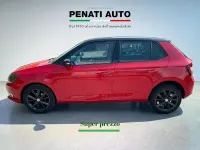 Usata Skoda Fabia 75 CV (55 kW) 2016 Rossa tetto nero Utilitaria