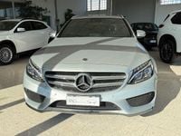 Usata Mercedes C220 Premium 170 CV (125 kW) 2018 Argento Station wagon