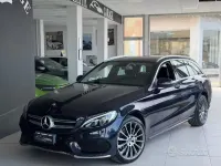 Usata Mercedes C220 Premium 170 CV (125 kW) 2016 Blu/azzurro Station wagon