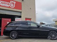 Usata Mercedes C220 Premium 170 CV (125 kW) 2016 Nero Station wagon