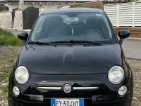 Usata Fiat 500 Lounge 69 CV (50 kW) 2009 Nero Cabrio