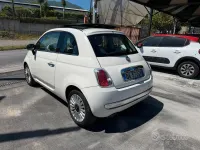 Usata Fiat 500 Lounge 69 CV (50 kW) 2009 Bianco Cabrio