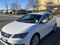 Usata Seat Leon XCELLENCE 150 CV (110 kW) 2018 Bianco Berlina