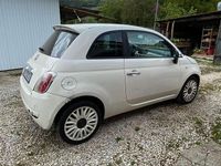 Usata Fiat 500 75 CV (55 kW) 2009 Bianco Cabrio