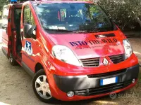 Usata Renault Trafic 100 CV (73 kW) 2009 Rosso Monovolume