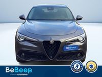 Usata Alfa Romeo Stelvio Ti 210 CV (154 kW) 2020 Grigio scuro metallizzato SUV