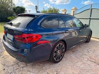 Usata BMW 520 M Sport 190 CV (139 kW) 2018 Blu/azzurro Station wagon