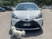 Usata Toyota Yaris Cool 69 CV (50 kW) 2017 Bianco Berlina
