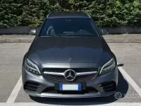 Usata Mercedes C220 Premium 194 CV (142 kW) 2018 Grigio Station wagon