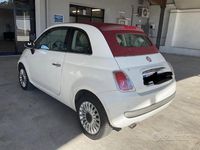 Usata Fiat 500 Lounge 69 CV (50 kW) 2012 Bianco Cabrio