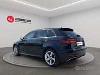 Usata Audi A3 Admired 150 CV (110 kW) 2020 Nero Berlina