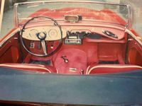 Usata Austin Healey 100 102 CV (75 kW) 1958 Rosso