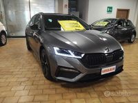 Usata Skoda Octavia RS 150 CV (110 kW) 2023 Grigio grafite / metallizzato Station wagon