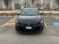 Usata Peugeot 208 GT-line 101 CV (74 kW) 2020 Nero Utilitaria