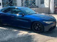 Usata Alfa Romeo Giulia Veloce 180 CV (132 kW) 2018 Bluazzurro Berlina