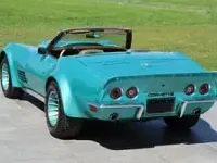 Usata Chevrolet Corvette Stingray 258 CV (189 kW) 1972 Blu Cabrio