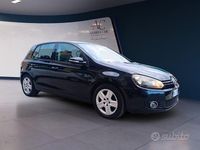 Usata VW Golf VI Trendline 105 CV (77 kW) 2010 Nero Utilitaria