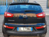 Usata Kia Sportage Active 135 CV (99 kW) 2012 Nero SUV