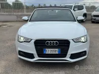 Usata Audi A5 Cabriolet S-Line 177 CV (130 kW) 2013 Bianco Cabrio