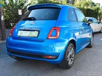 Usata Fiat 500 S 69 CV (50 kW) 2018 Celeste Utilitaria