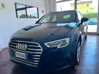 Usata Audi A3 150 CV (110 kW) 2017 Nero Berlina