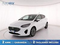 Usata Ford Fiesta Titanium 75 CV (55 kW) 2022 Bianco Berlina