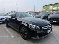 Usata Mercedes C220 194 CV (142 kW) 2019 Nero Station wagon