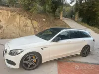 Usata Mercedes C220 Premium Plus 170 CV (125 kW) 2018 Bianco Station wagon