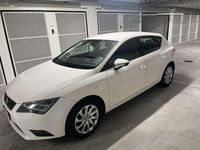 Usata Seat Leon Style 105 CV (77 kW) 2013 Bianco Berlina