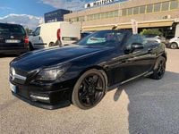 Usata Mercedes SLK250 Premium 204 CV (150 kW) 2012 Nero Cabrio