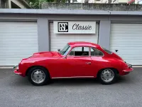 Usata Porsche 356 C 95 CV (69 kW) 1964 Rosso Coupé