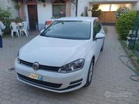 Usata VW Golf VII 105 CV (77 kW) 2015 Bianco Berlina