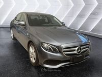 Usata Mercedes E220 Business 194 CV (142 kW) 2019 Grigio scuro Berlina