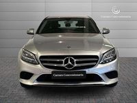 Usata Mercedes C180 122 CV (89 kW) 2019 Argento metallizzato Berlina