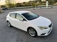 Usata Seat Leon 110 CV (80 kW) 2016 Bianco Berlina
