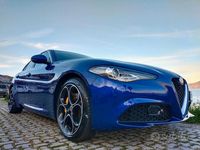 Usata Alfa Romeo Giulia Ti 190 CV (139 kW) 2021 Blu Berlina