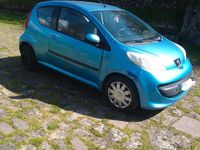 Usata Peugeot 107 68 CV (50 kW) 2007 Blu Utilitaria