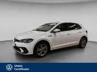 Usata VW Polo R-line 95 CV (69 kW) 2023 Bianco / pastello Utilitaria