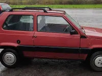 Usata Fiat Panda 39 CV (28 kW) 2000 Rosso Berlina