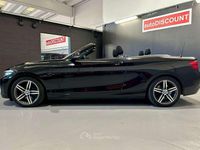 Usata BMW 220 Sport Line 190 CV (139 kW) 2019 Nero Cabrio