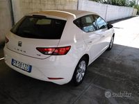 Käytetty Seat Leon Business 110 HP (80 kW) 2018 Valkoinen Sedan