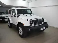 Usata Jeep Wrangler Unlimited Sahara 200 CV (147 kW) 2014 Bianco SUV