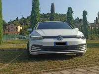 Usata VW Golf VII Life 150 CV (110 kW) 2020 Bianco Berlina