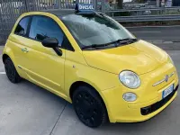 Usata Fiat 500 75 CV (55 kW) 2009 Giallo Cabrio