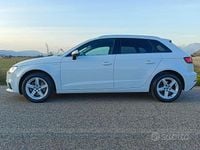 Usata Audi A3 110 CV (80 kW) 2017 Bianco Berlina