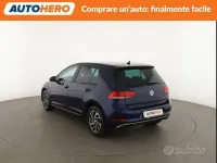 Usata VW Golf VII Sound 116 CV (85 kW) 2017 Blu Berlina