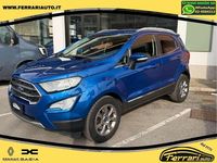 Usata Ford Ecosport Titanium 99 CV (72 kW) 2019 Blu/azzurro SUV